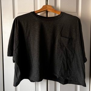 lululemon pocket crop shirt